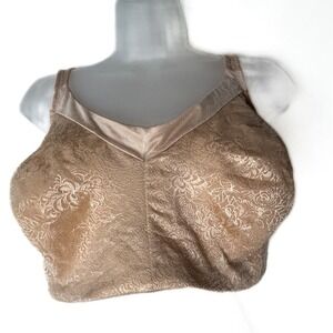 Amoena 2184 Rachel Nude/Beige Unlined Bra NWT‎ 40DDD